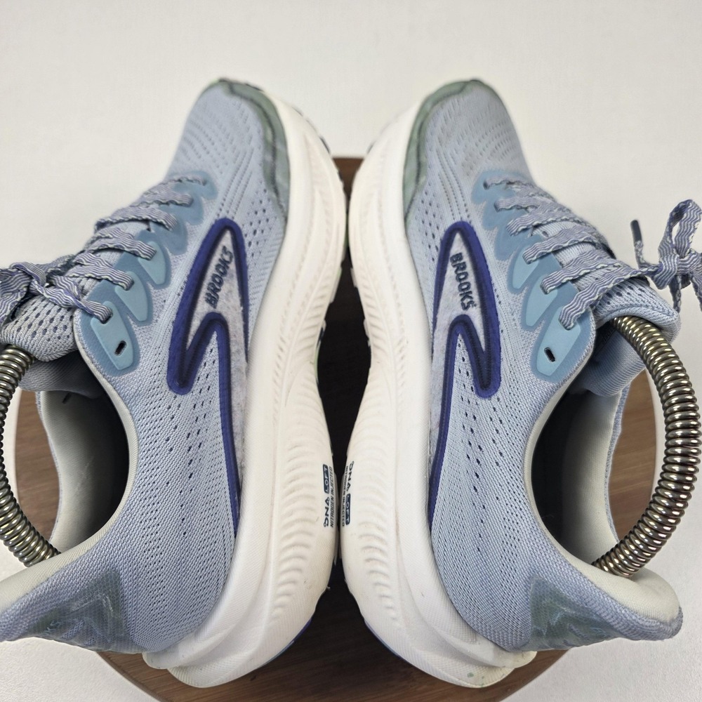 Brooks Ghost 17 Shoes Mens Size 8.5 Blue Mesh Running Sneakers 1104421D412 - Picture 9 of 16